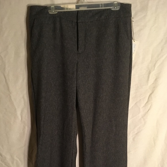 NWT Gray Herringbone Straight Trouser, A New Day - Picture 4 of 6